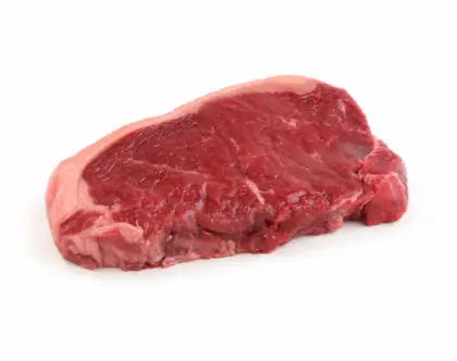 Entrecote geportioneerd