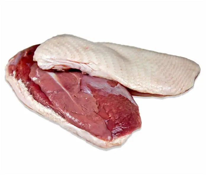 Productfoto Eendenborstfilet met vel per 2 stuks