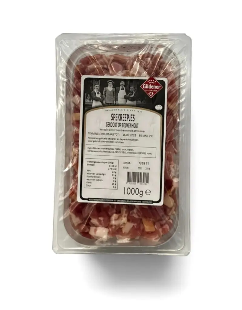 Productfoto Spekblokjes vers