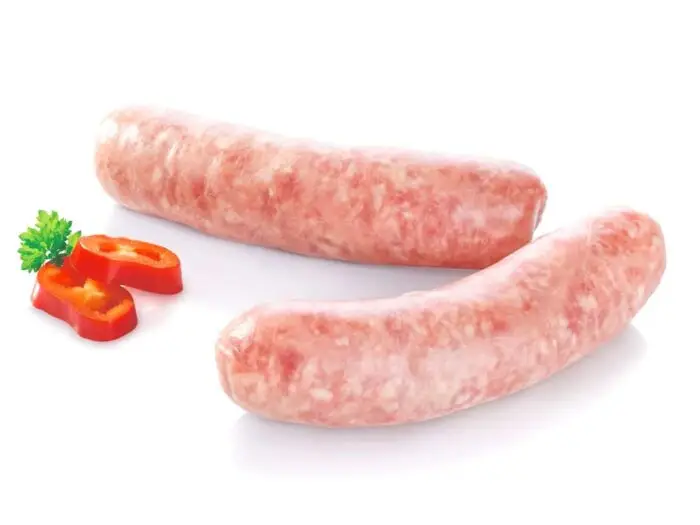 Productfoto Verse worst-Varkenssaucijs per 2 st.