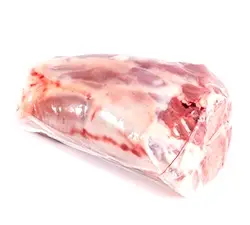 Kalfs achterschenkel gezaagd