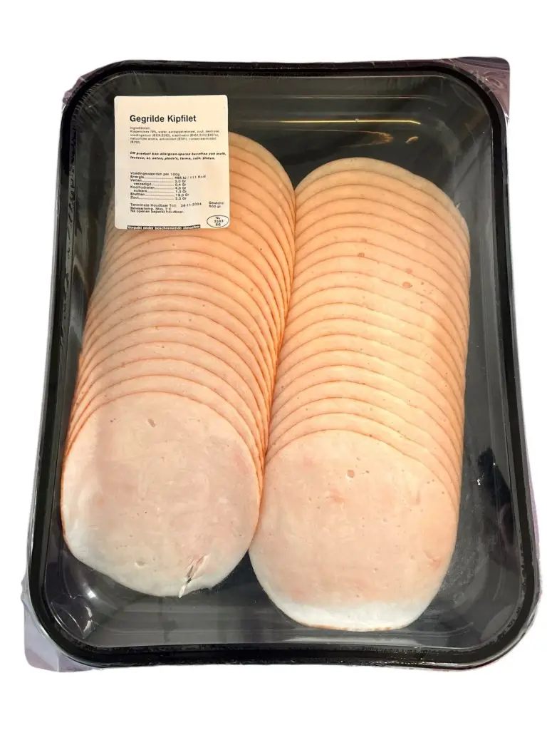 Kipfilet gegrild gesneden