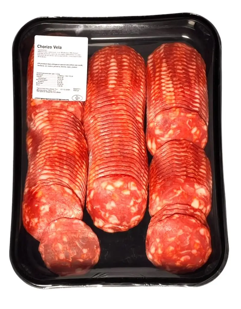 Productfoto Chorizo Vela gesneden
