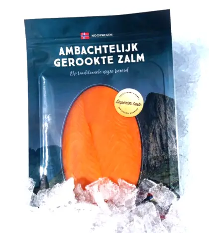 Ambachtelijk gerookte zalm plakjes